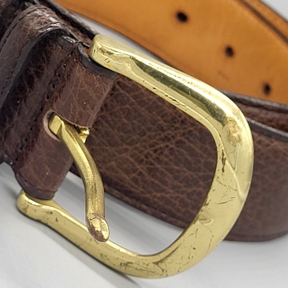 COACH Vintage Buffalo Leather Belt - Picture 14 of 15